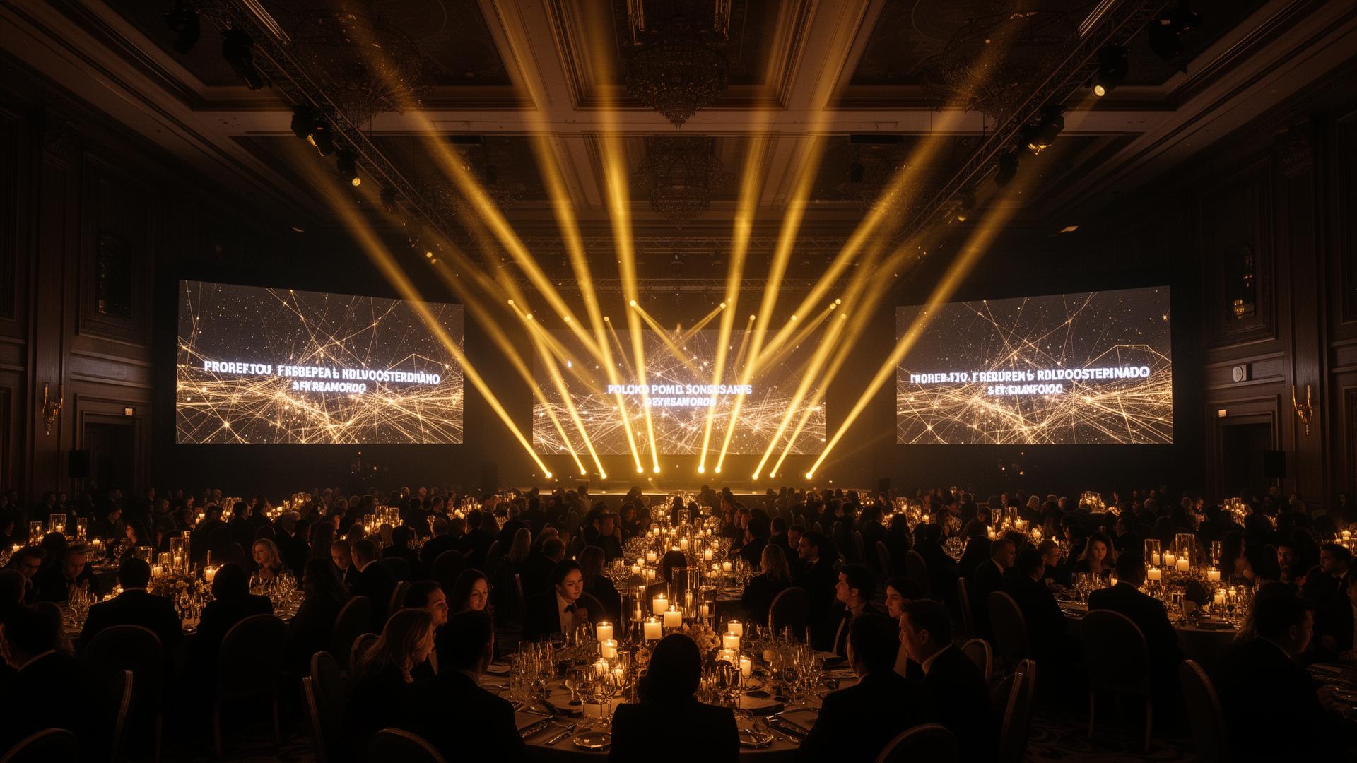Luxury corporate event